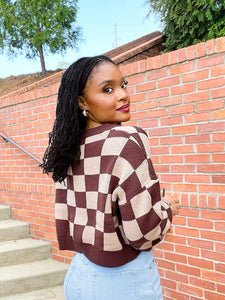 In Check Sweater