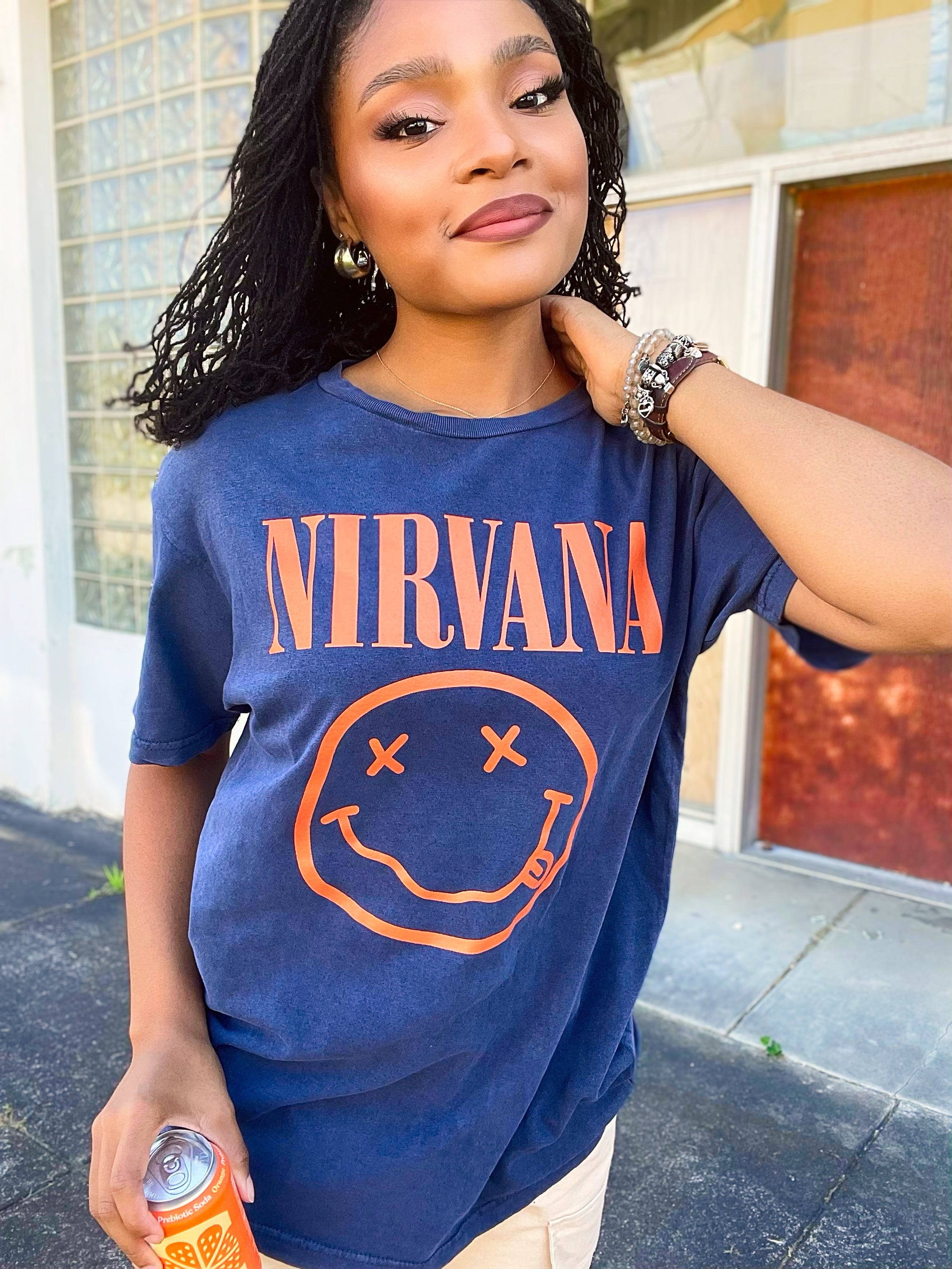 Favorite Nirvana Tee - Berry