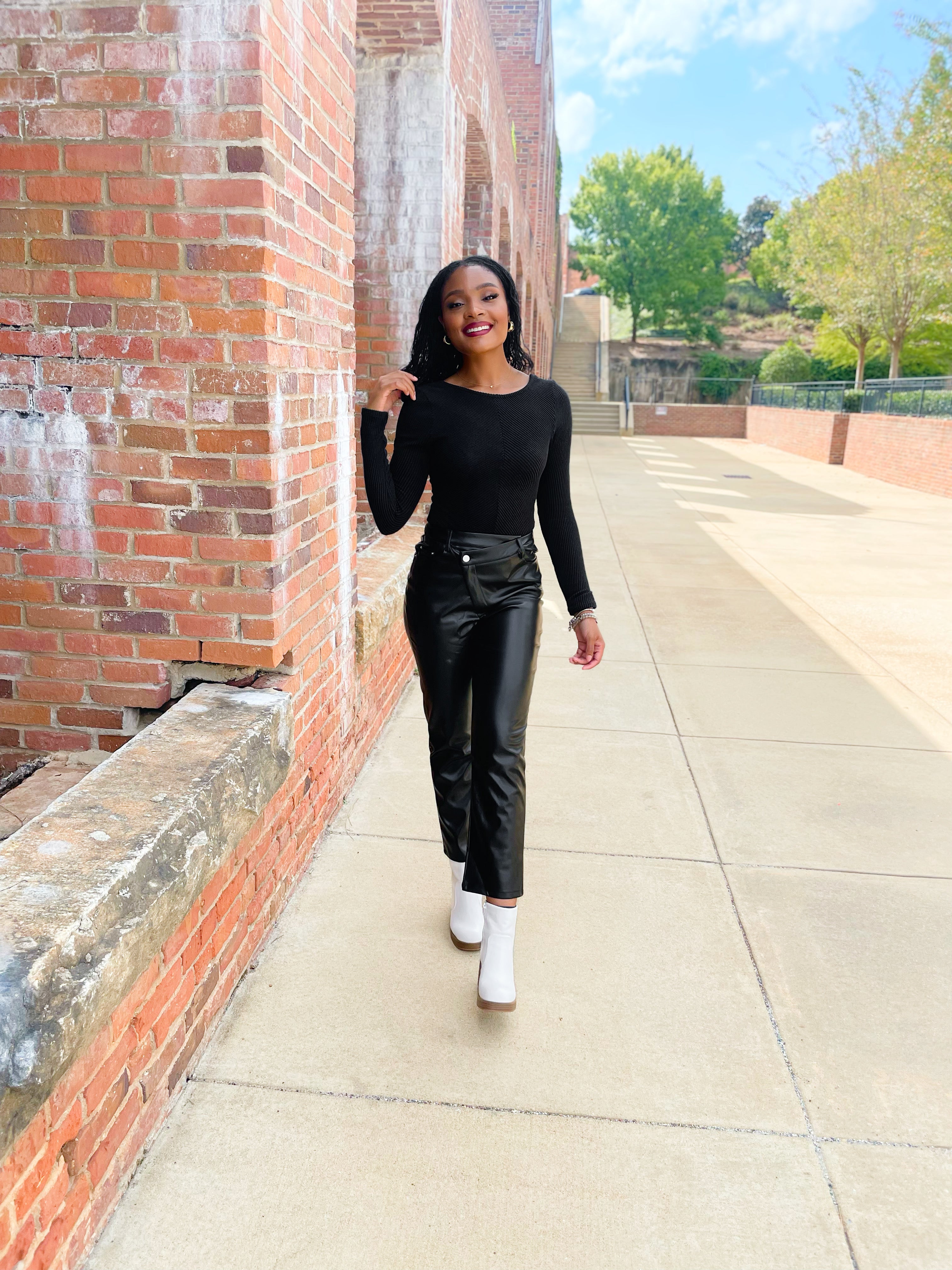 It Girl Leather Pants