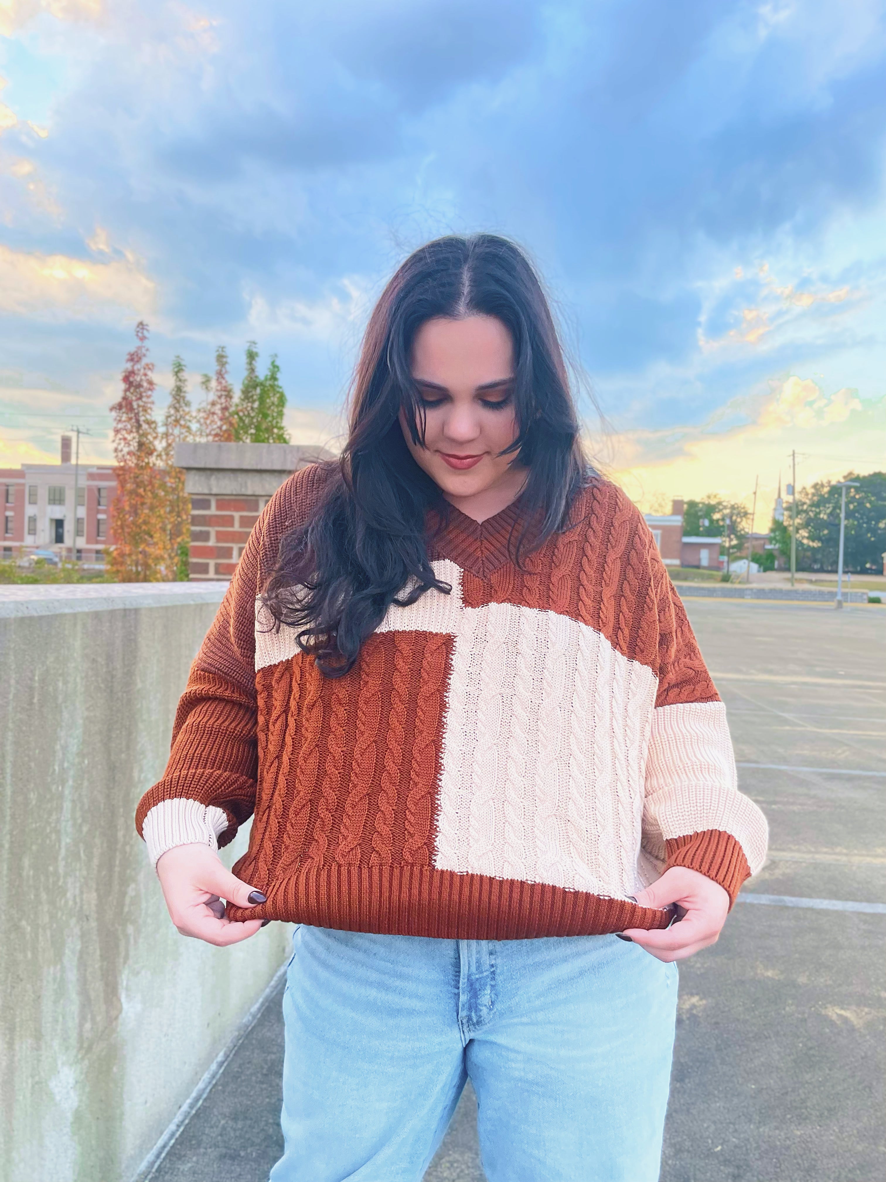 Block The Way Sweater