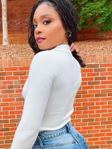 Watch Me Bodysuit - Ivory