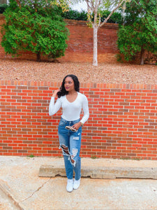 Watch Me Bodysuit - Ivory