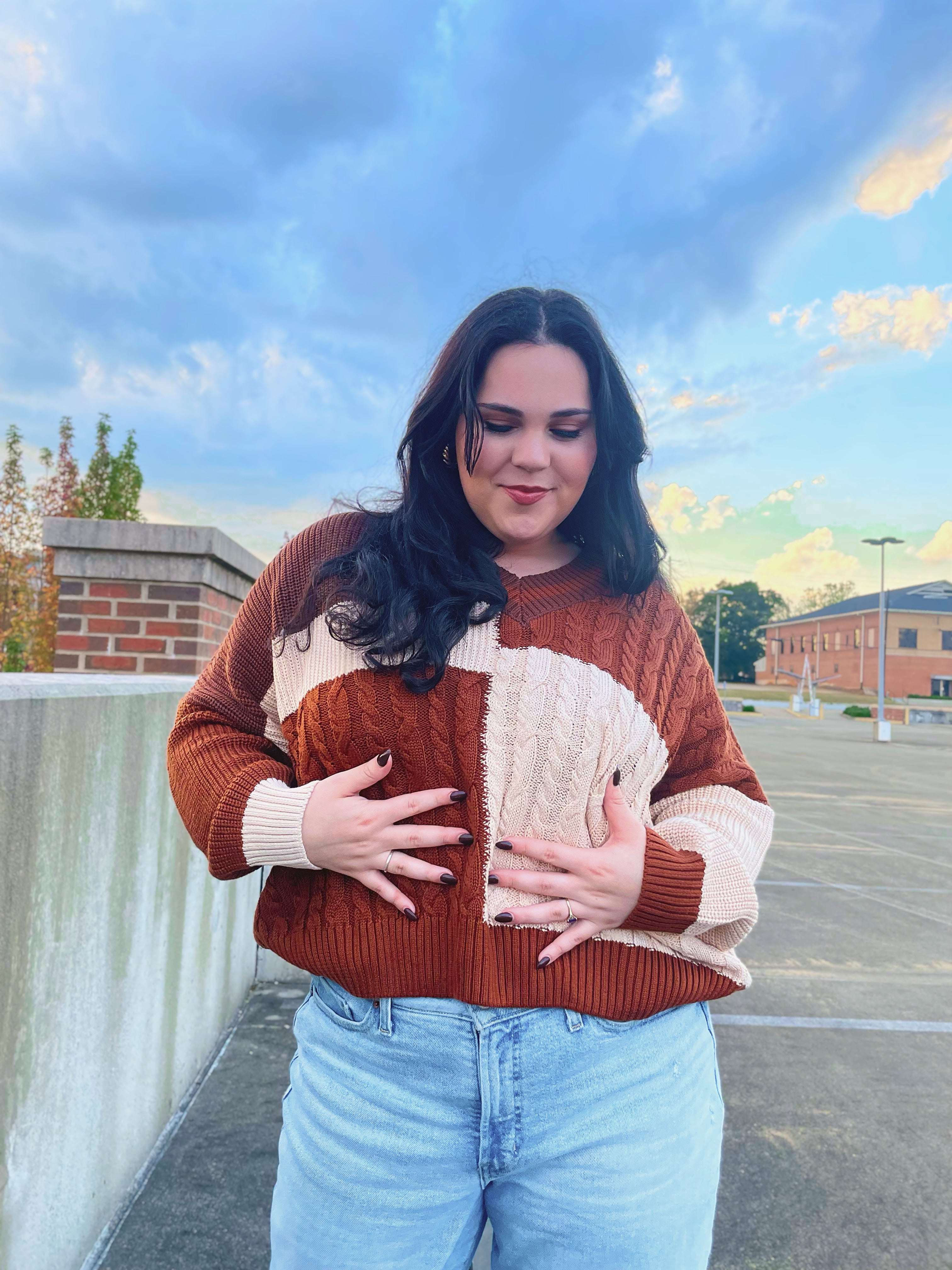 Block The Way Sweater