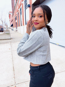 Every Detail Sweater - Heather Grey