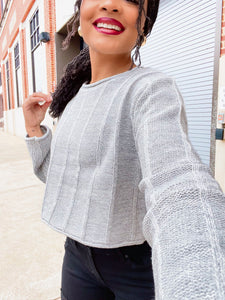 Every Detail Sweater - Heather Grey
