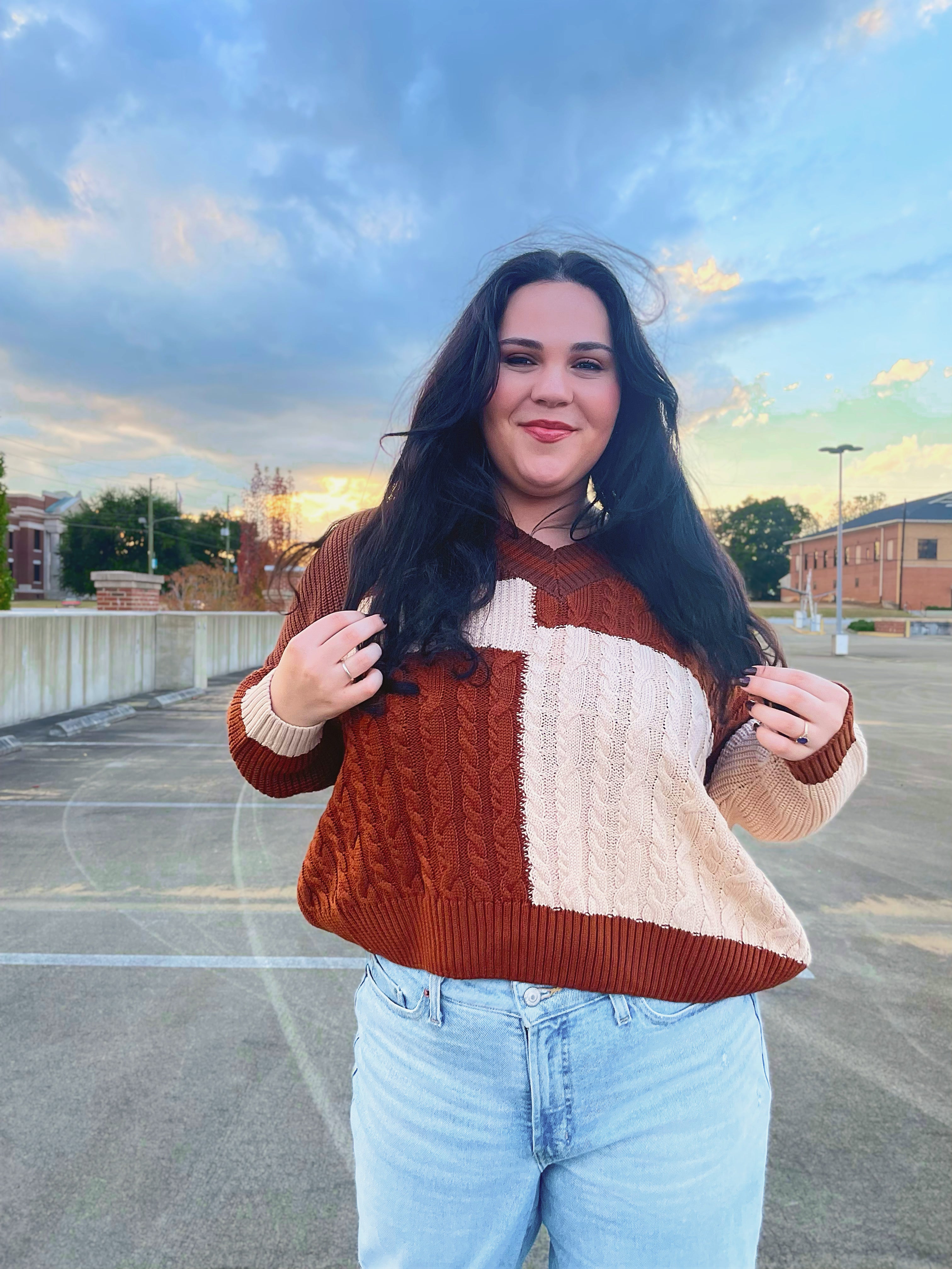 Block The Way Sweater