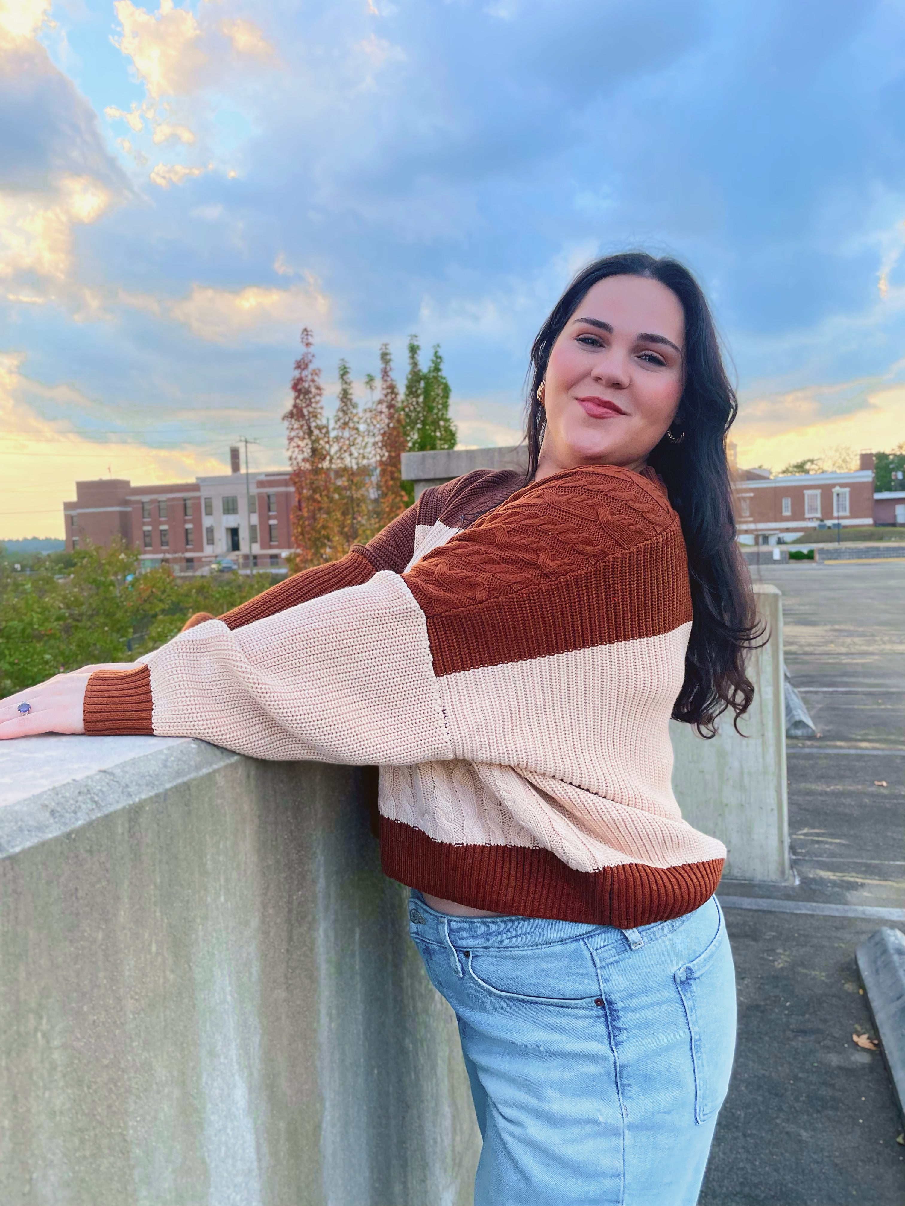 Block The Way Sweater